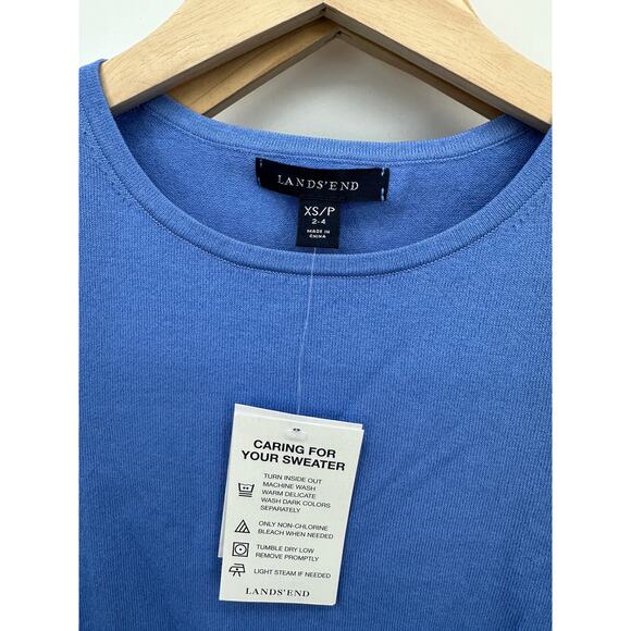 Lands' End Womens Two Piece Set Size XS Knit Cardigan Tee and Sweater NWT - Picture 6 of 8